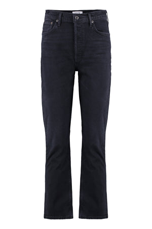 Riley Long 5-pocket straight-leg jeans-0